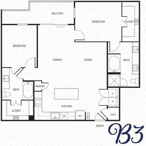 Unit 1269 1372 floor plan